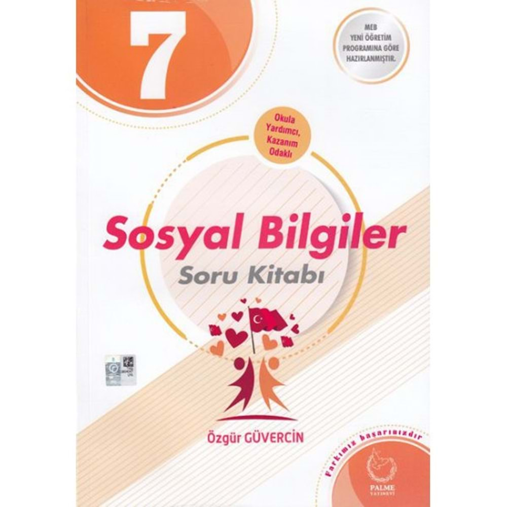 PALME 7.SINIF SOSYAL BİLGİLER SORU KİTABI