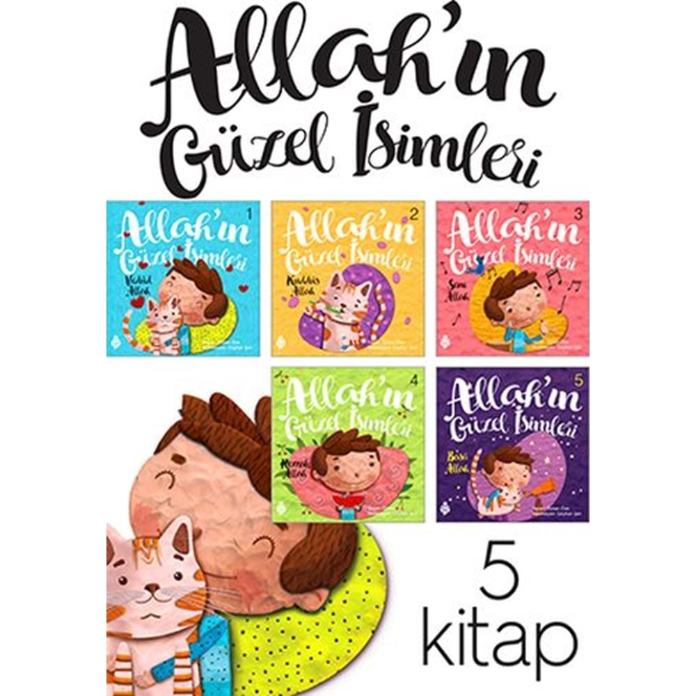 ALLAHIN GÜZEL İSİMLERİ SETİ (5 KİTAP)-ÖZKAN ÖZE-UĞURBÖCEĞİ