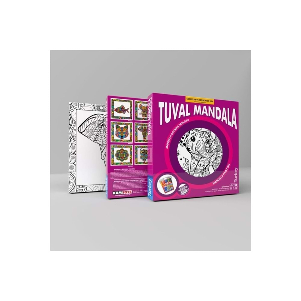 KUMTOYS TUVAL MANDALA 30*30 MND-10