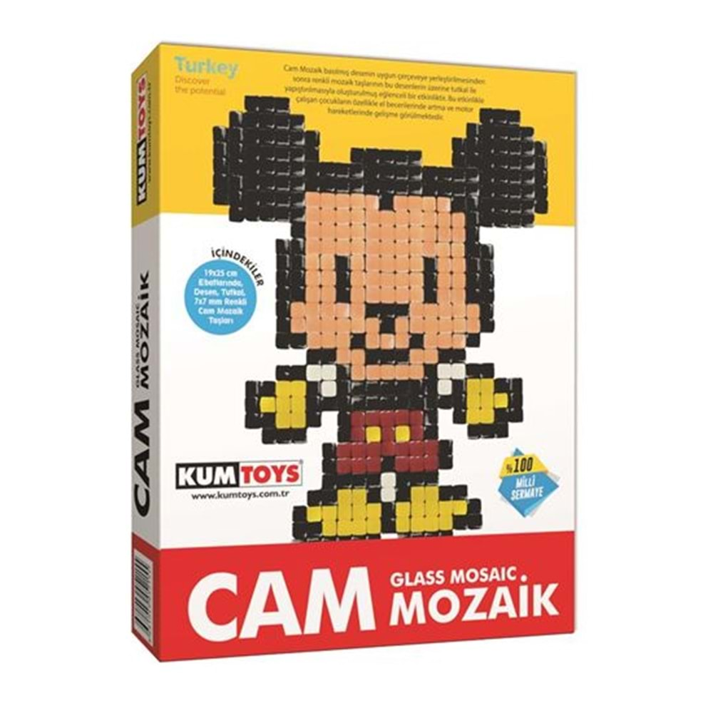 KUMTOYS CAM MOZAİK 19*25 M 11-KM5215