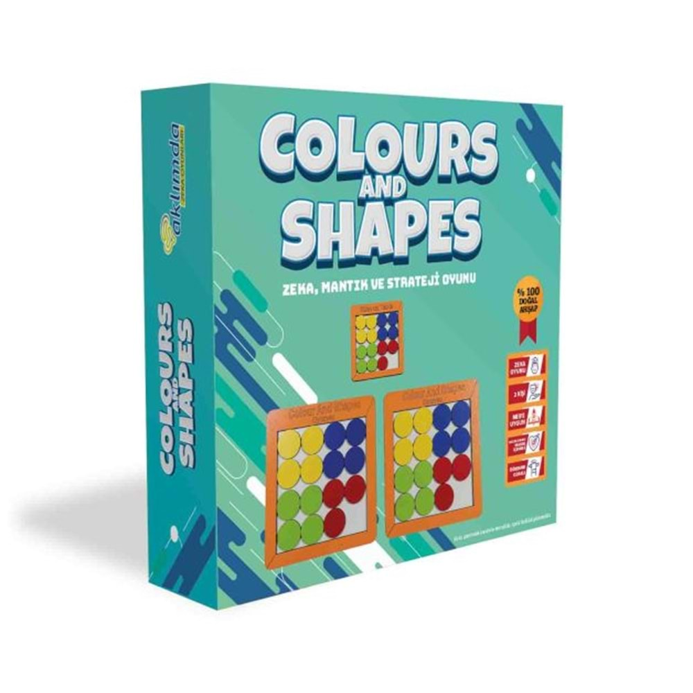 AKLIMDA ZEKA AHŞAP COLOURS AND SHAPES