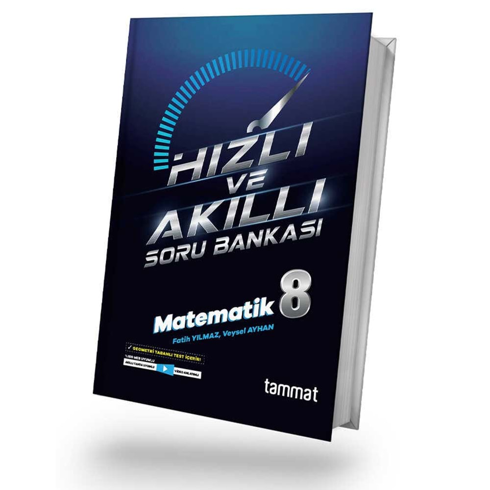 TAMMAT 8.SINIF MATEMATİK HIZLI VE AKILLI SORU BANKASI