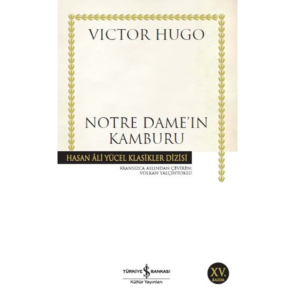 NOTRE DAMEIN KAMBURU-VICTOR HUGO-İŞ BANKASI