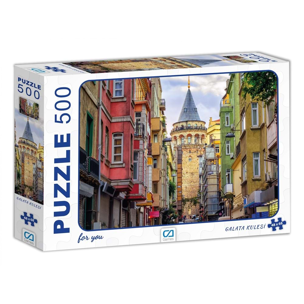 CA GAMES PUZZLE 500 PARÇA GALATA KULESİ-CA.7502