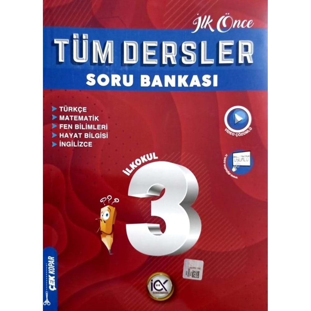 İLK ÖNCE 3.SINIF TÜM DERSLER SORU BANKASI-2025