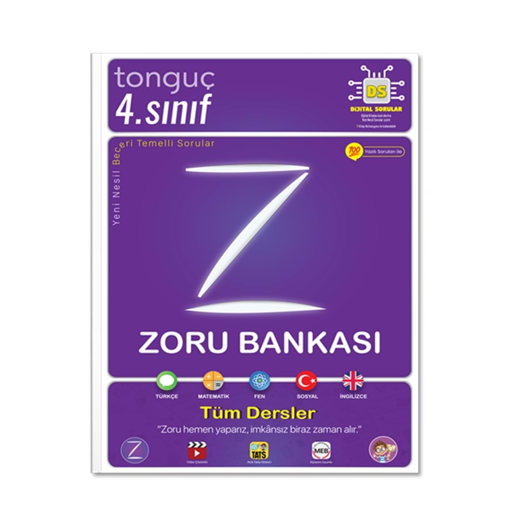 TONGUÇ 4.SINIF TÜM DERSLER ZORU BANKASI