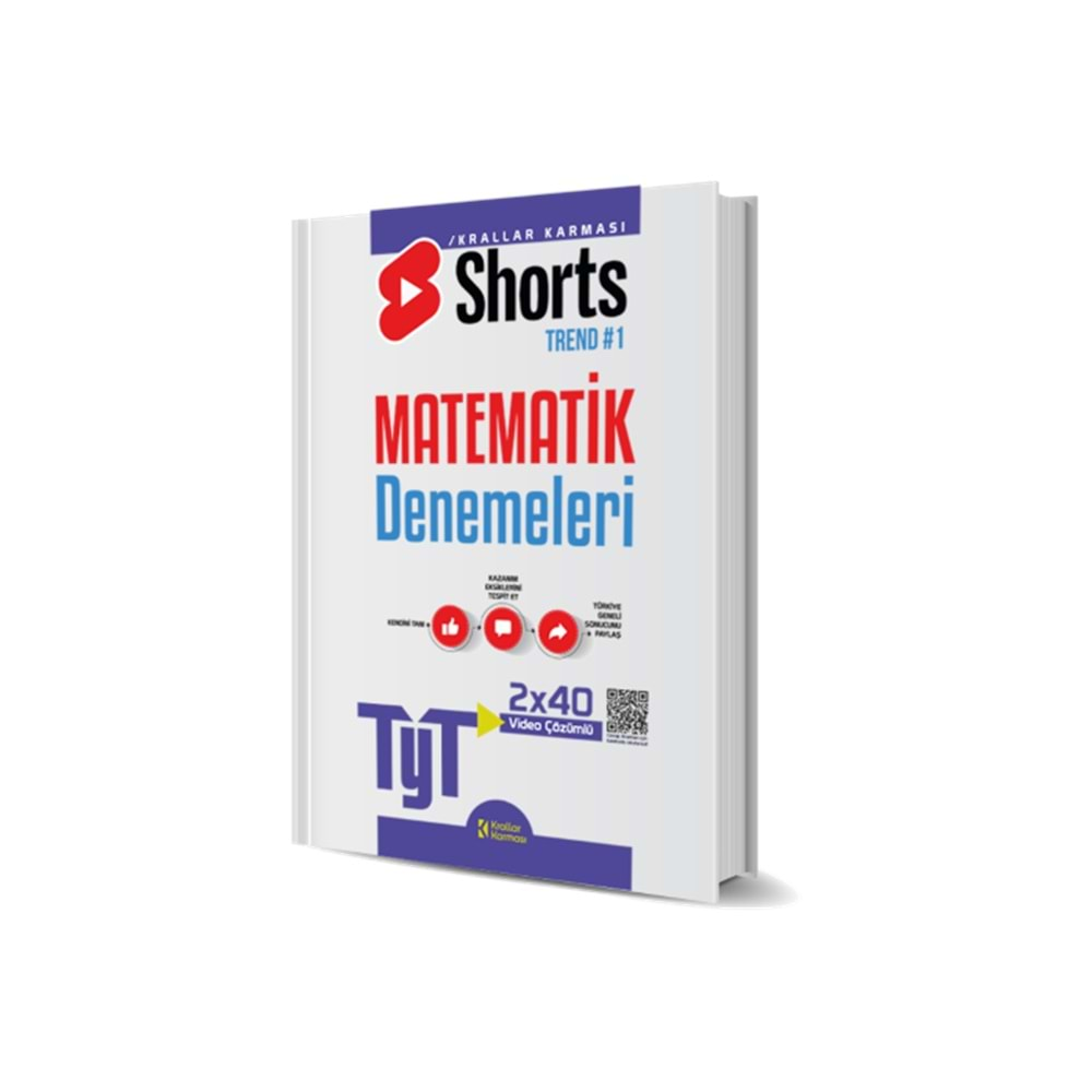 KRALLAR KARMASI TYT MATEMATİK 2*40 SHORTS DENEME-2023