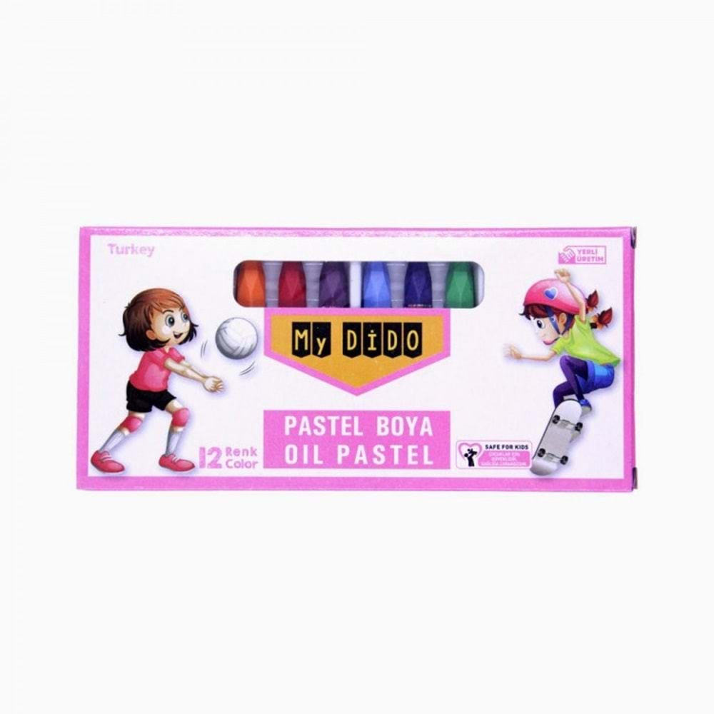 SÜDOR MYDİDO PASTEL BOYA 12 Lİ-MY622