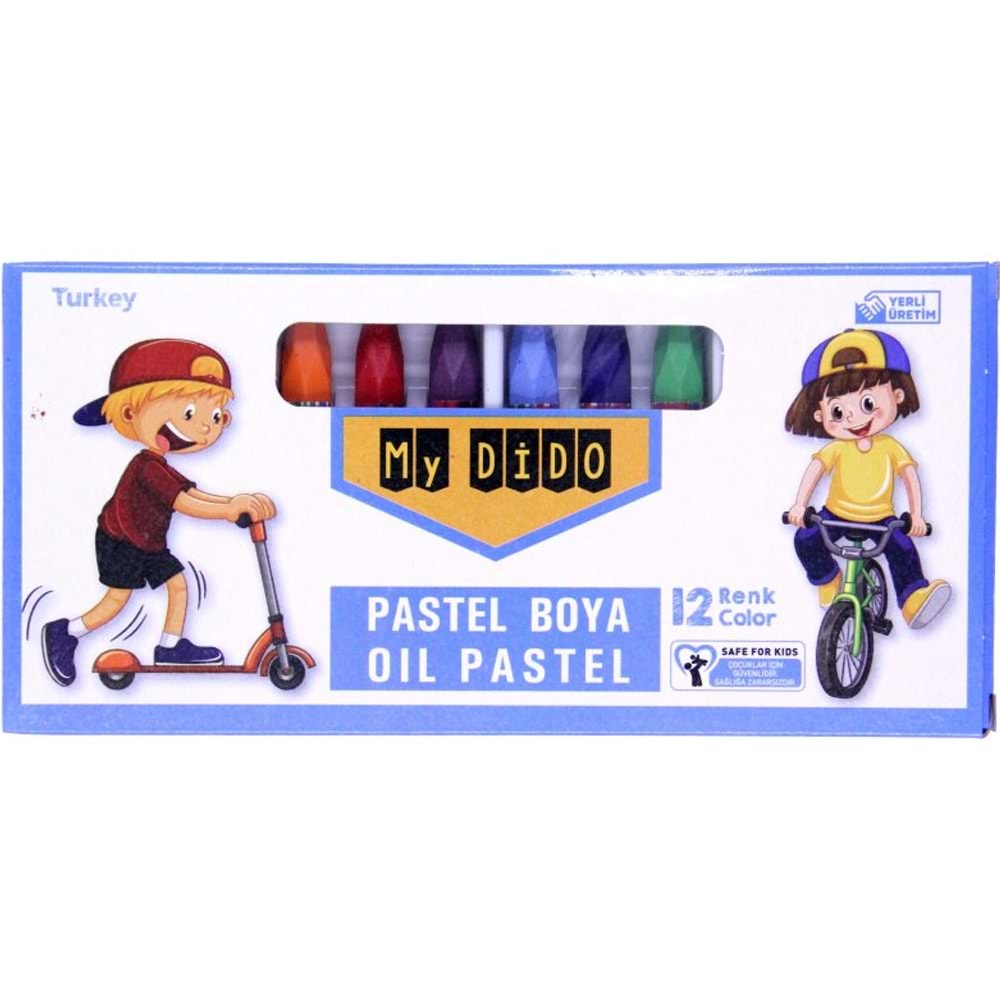 SÜDOR MYDİDO PASTEL BOYA 12 Lİ-MY622