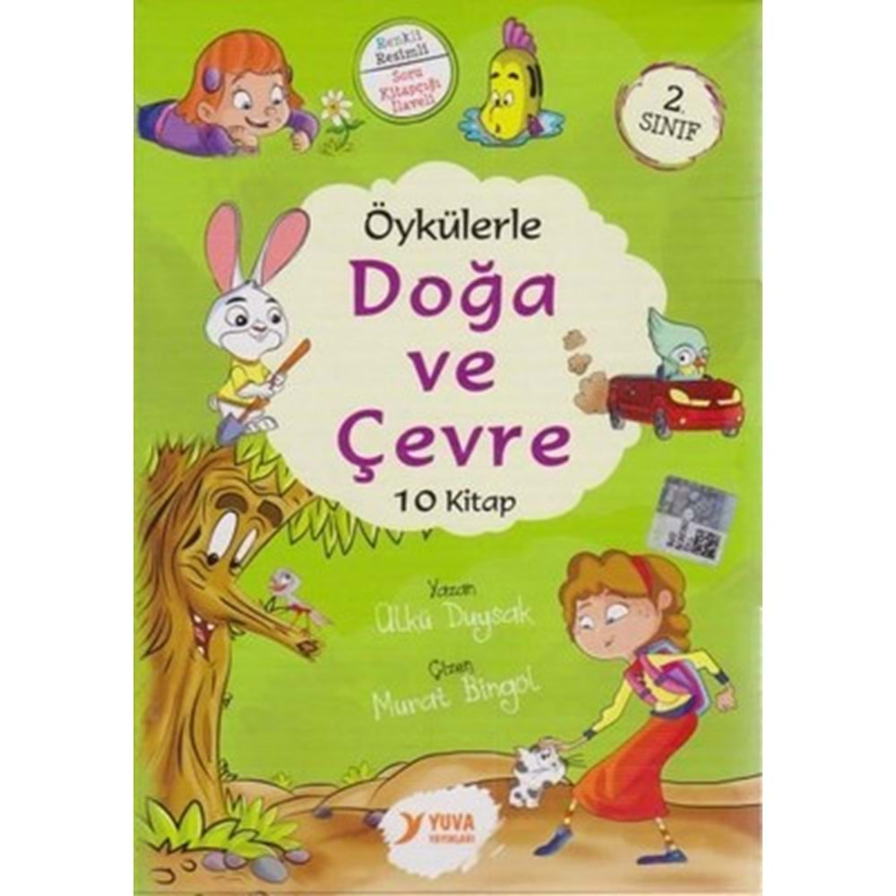 YUVA ÖYKÜLERLE DOĞA VE ÇEVRE 10 KİTAP 2. SINIFLAR İÇİN