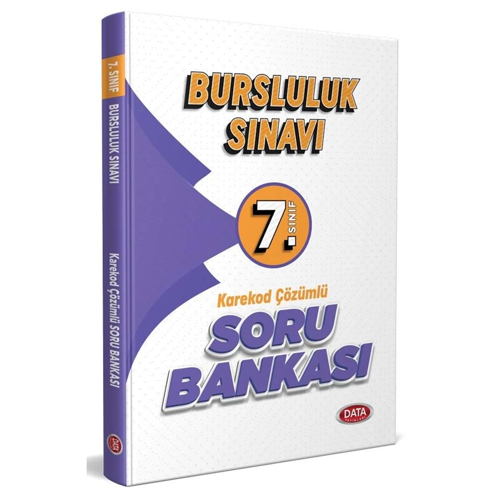 DATA 7.SINIF İOKBS BURSLULUK SINAVI KAREKOD ÇÖZÜMLÜ SORU BANKASI