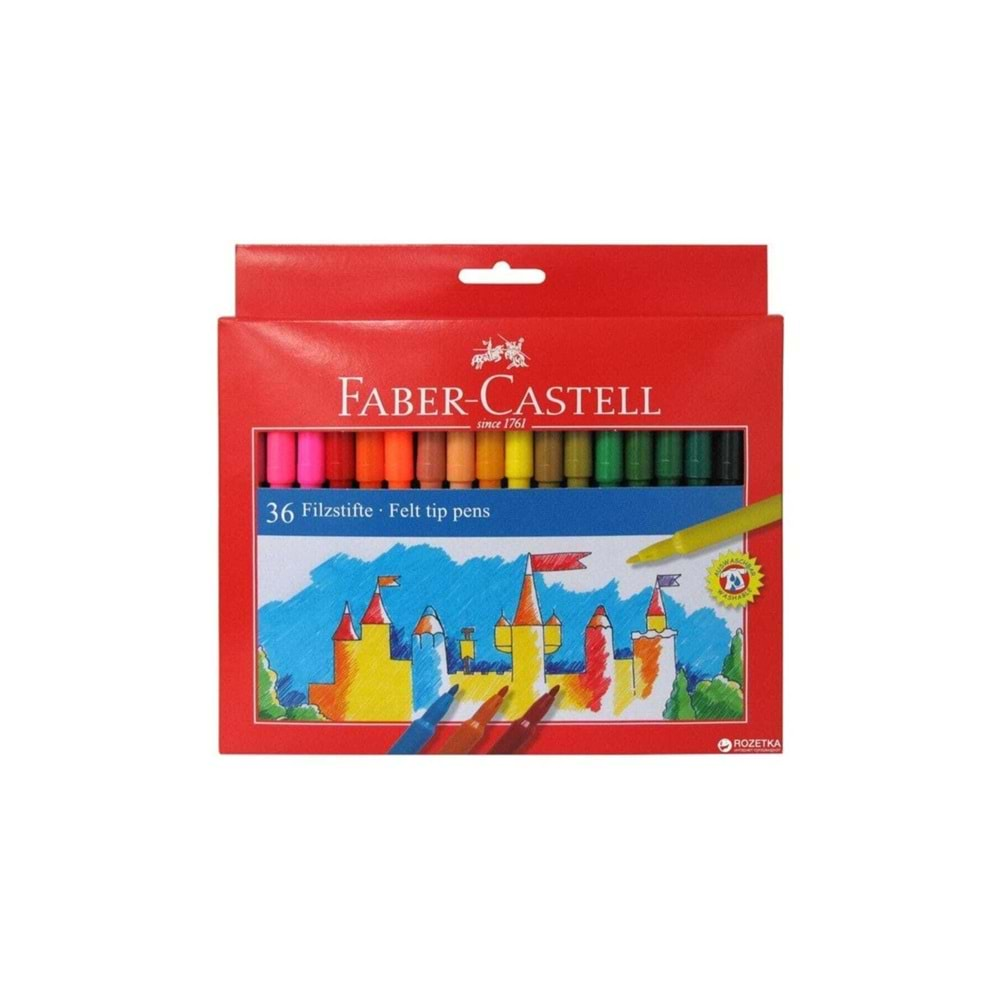 FABER CASTEL KEÇELİ KALEM UNİCOLOR 36LI