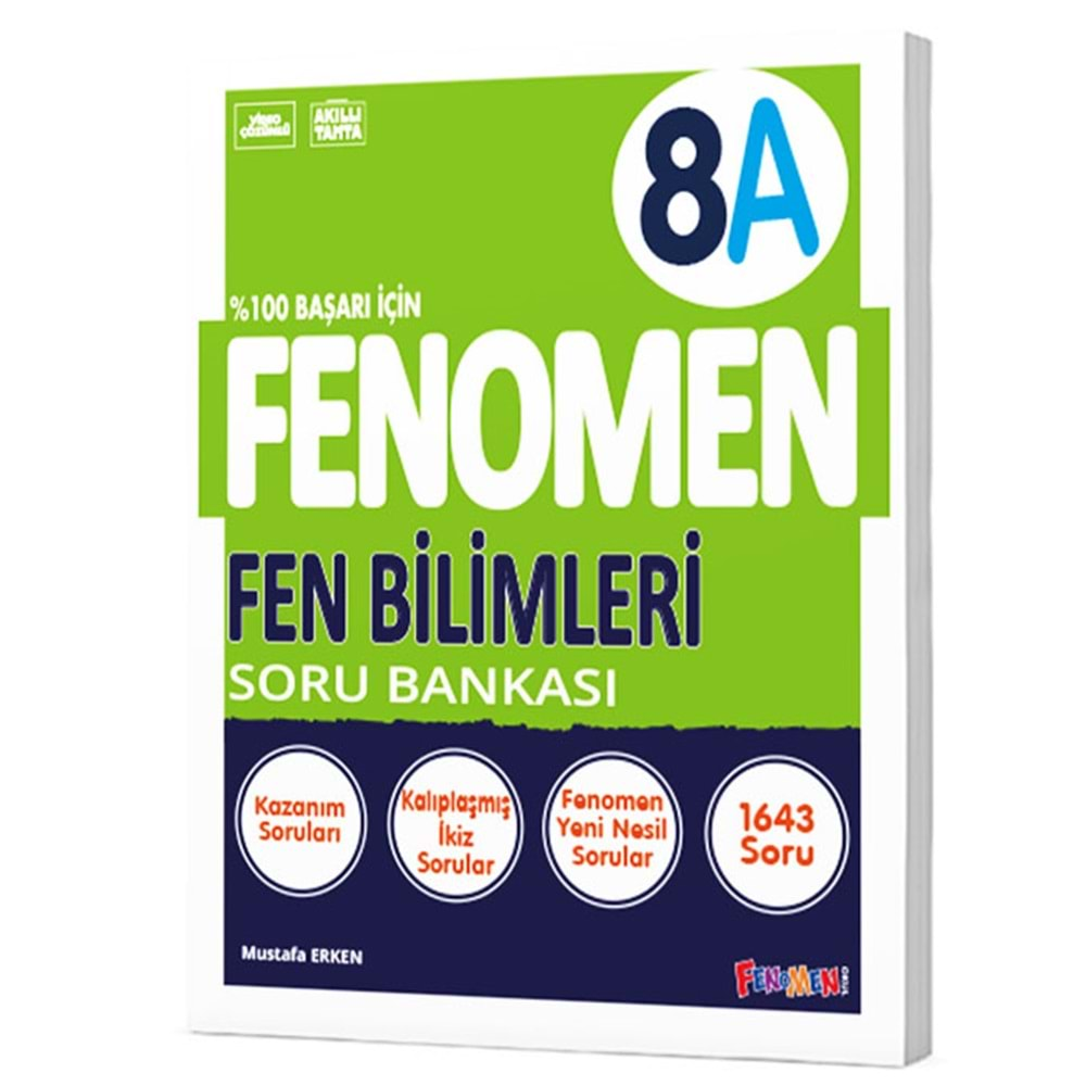 GAMA FENOMEN 8.SINIF FEN BİLİMLERİ A SORU BANKASI