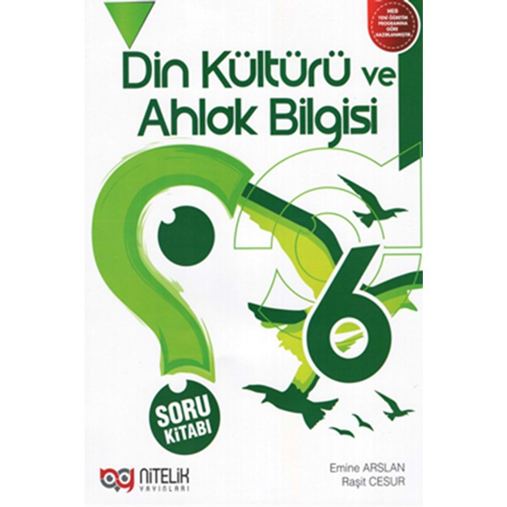 NİTELİK 6.SINIF DİN KÜLTÜRÜ VE AHLAK BİLGİSİ SORU BANKASI