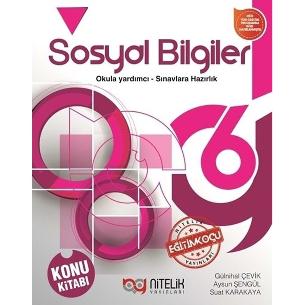 NİTELİK 6.SINIF SOSYAL BİLGİLER KONU KİTABI