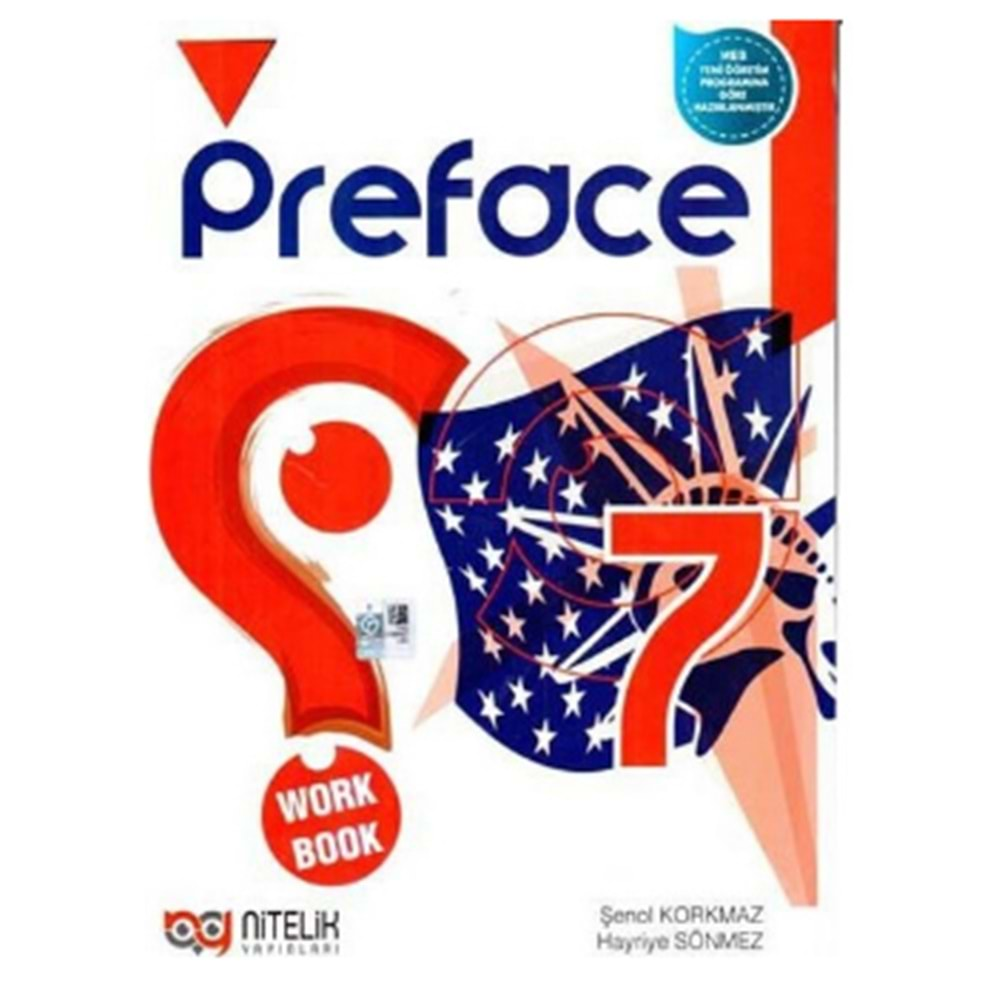 NİTELİK 7.SINIF İNGİLİZCE PREFACE WORK BOOK