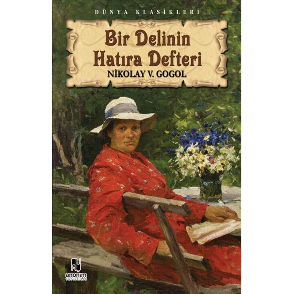 BİR DELİNİN HATIRA DEFTERİ-NİKOLAY V.GOGOL-ANONİM YAYINCILIK