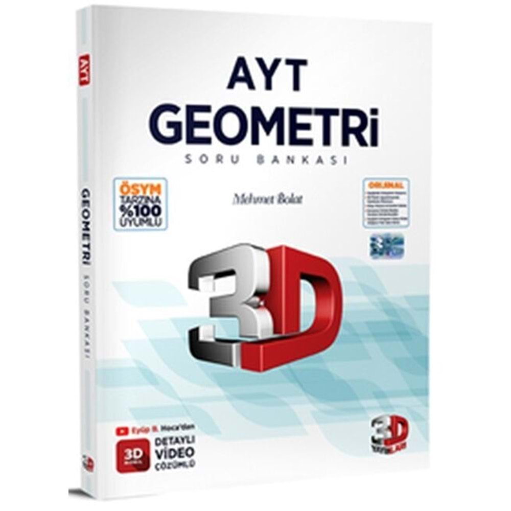 ÇÖZÜM AYT GEOMETRİ SORU BANKASI 3D-2025