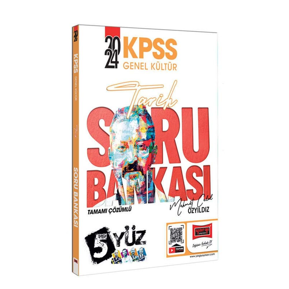 YARGI 2024 KPSS 5YÜZ TARİH TAMAMI ÇÖZÜMLÜ SORU BANKASI