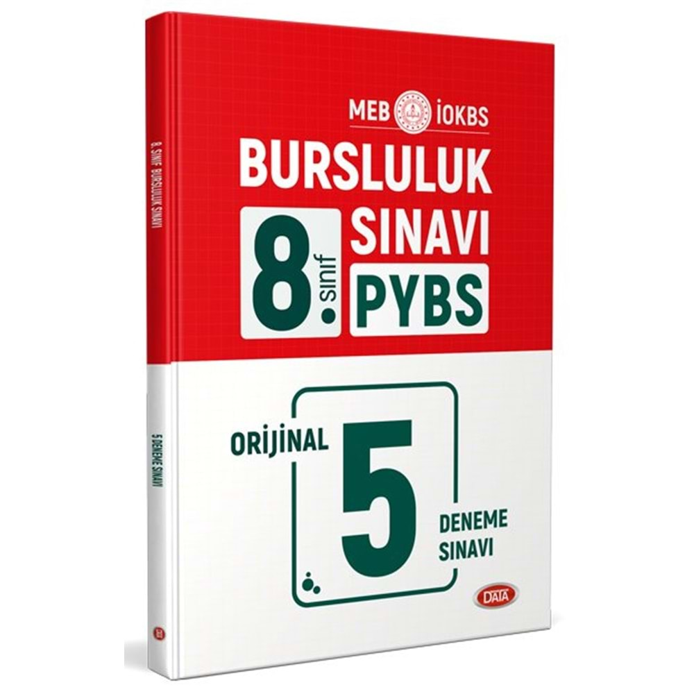 DATA 8.SINIF PYBS ORİJİNAL 5 DENEME SINAVI