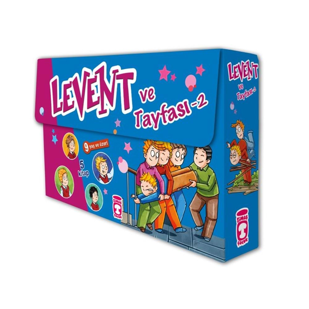 LEVENT VE TAYFASI-2 (5 KİTAP)-MUSTAFA ORAKÇI-TİMAŞ ÇOCUK