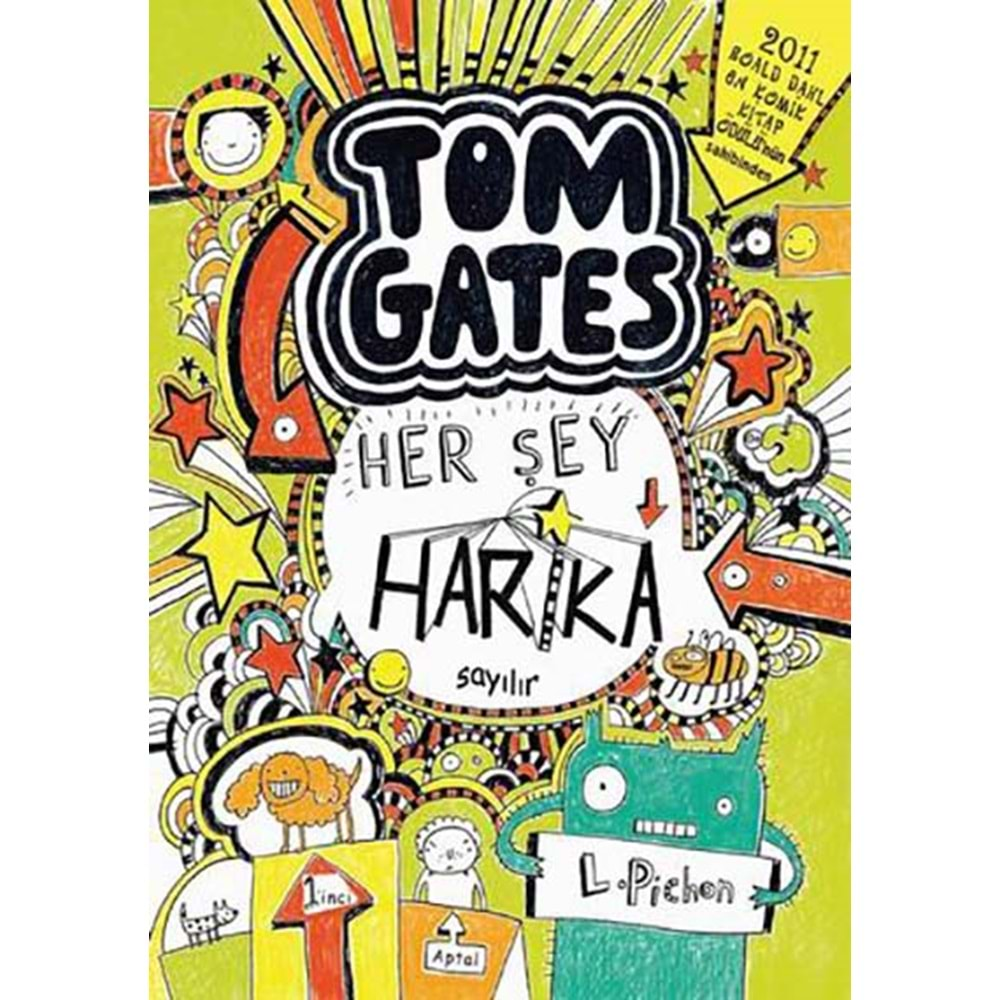 TOM GATES HER ŞEY HARİKA SAYILIR CİLTLİ-L.PİCHON-TUDEM