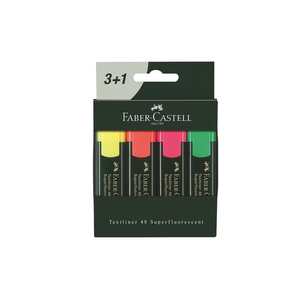 FABER CASTELL FOSFORLU KALEM 3+1