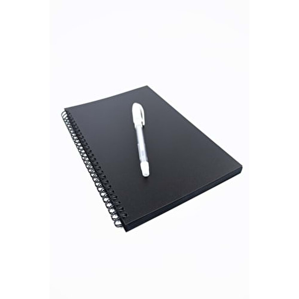 KİDDYWORLD KÜÇÜK KALEMLİ SİYAH DEFTER-WORLD01277