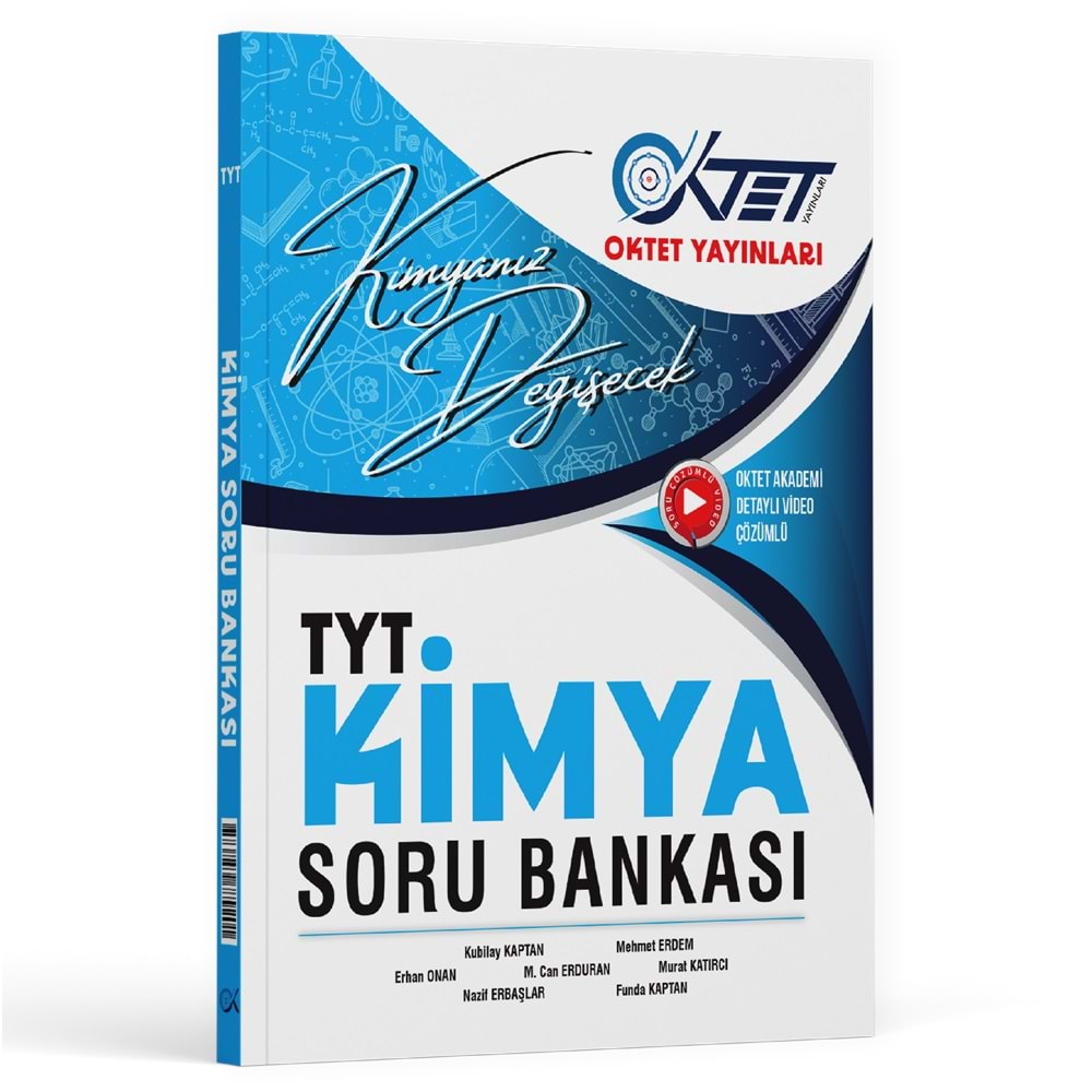 OKTET YAYINLARI TYT KİMYA SORU BANKASI-2025