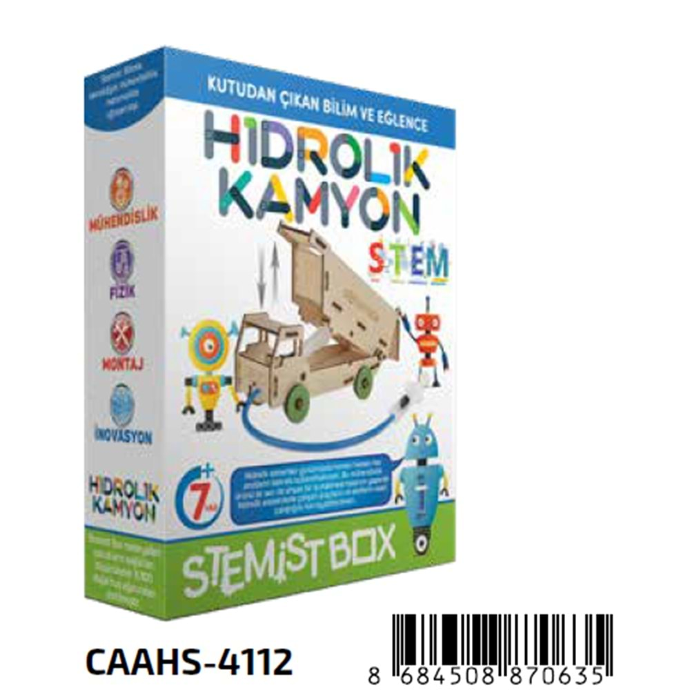 CA GAMES AHŞAP HİDROLİK KAMYON-CAAHS-4112