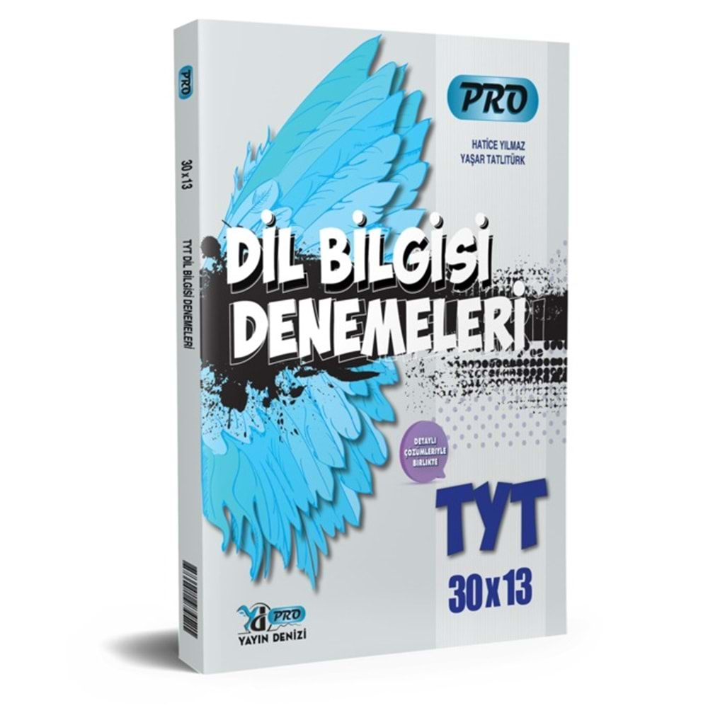 YAYIN DENİZİ PRO TYT DİL BİLGİSİ 30X13 DENEMELERİ-2024