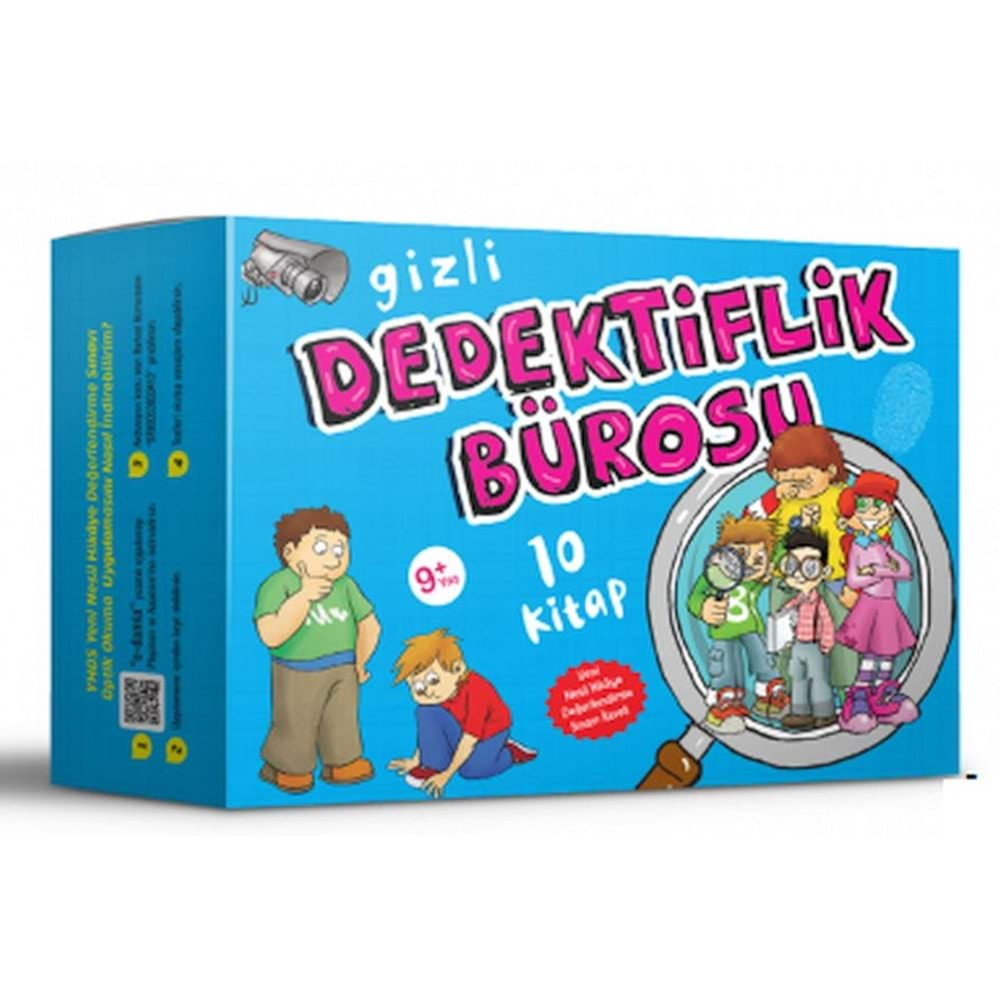 GİZLİ DEDEKTİFLİK BÜROSU 10 KİTAP TAKIM-ESRA AVGÖREN-DAMLA YAYINEVİ