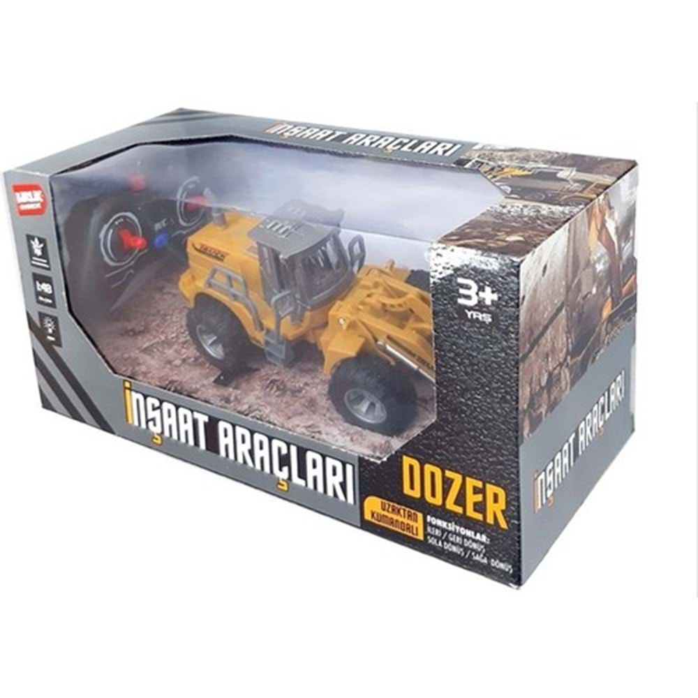 BİRLİK OYUNCAK UZAKTAN KUMANDALI FULL FONKSİYON İNŞAAT DOZER-AH888K-7A