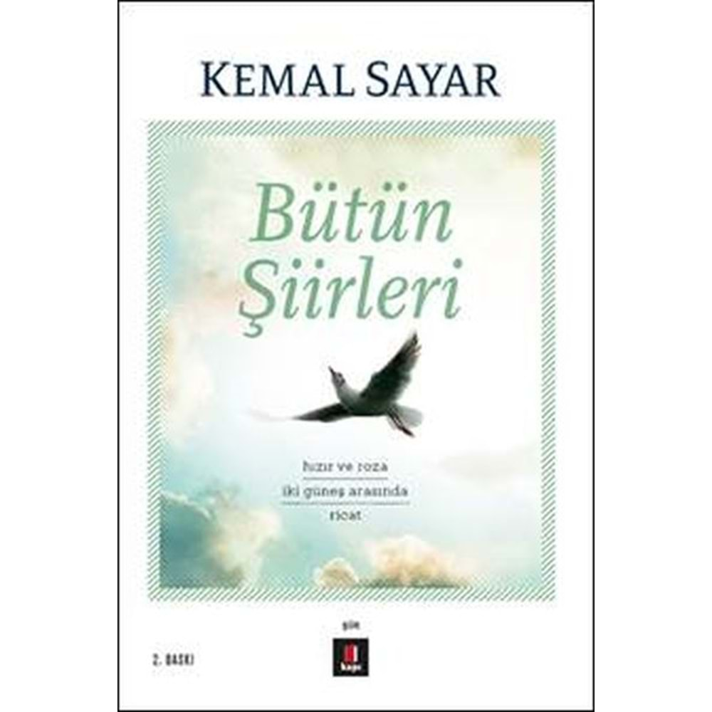 BÜTÜN ŞİİRLERİ-KEMAL SAYAR-KAPI