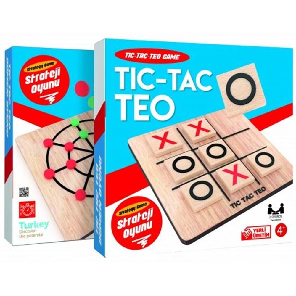 REDKA TİC-TAC TEO DÜMEN OYUNU - RD5260