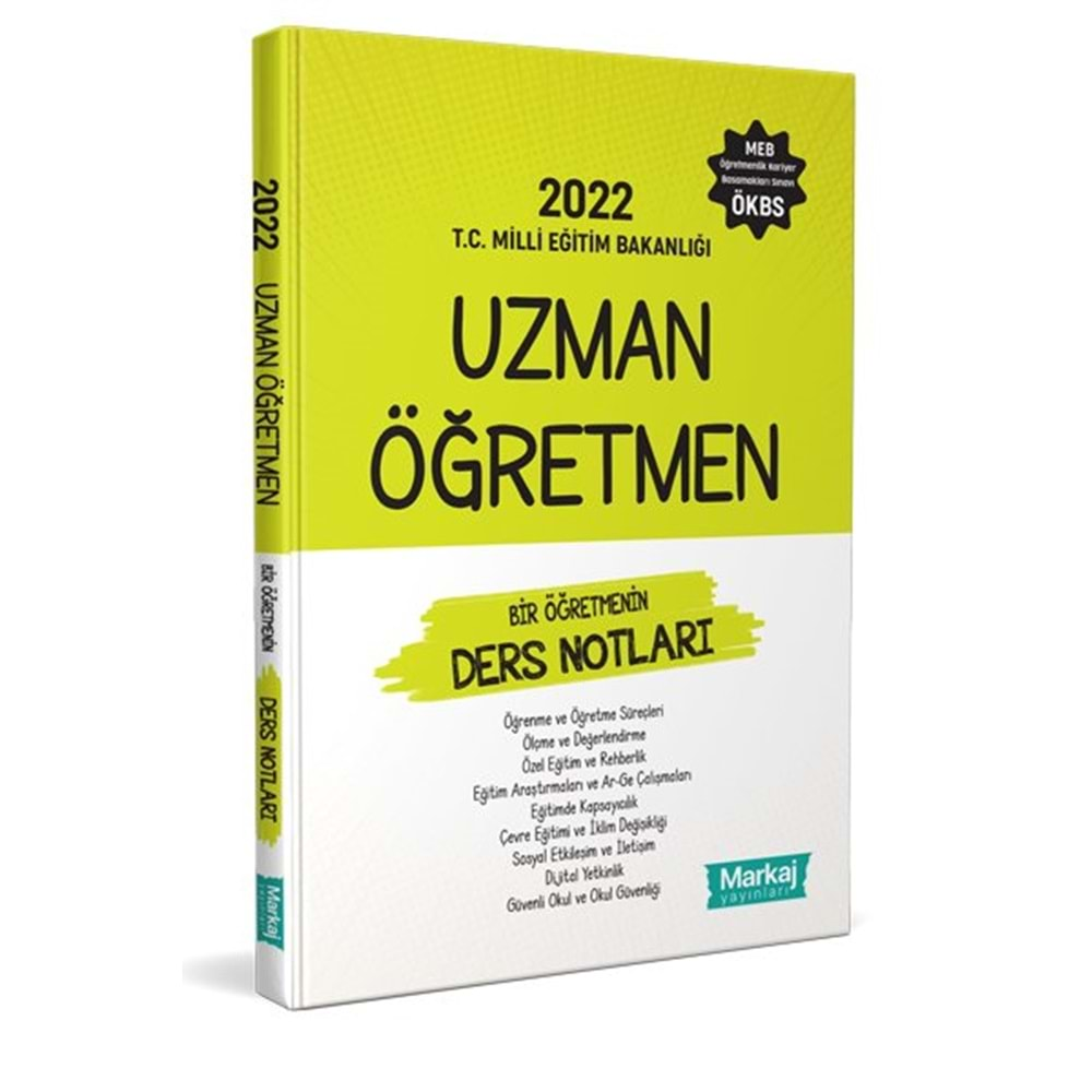 MARKAJ 2022 MEB UZMAN ÖĞRETMEN BİR ÖĞRETMENİN DERS NOTLARI