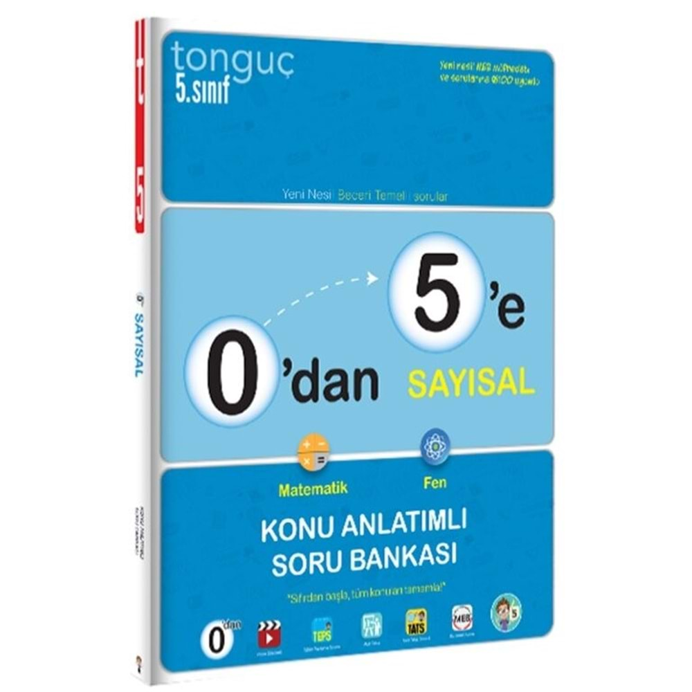 TONGUÇ 5.SINIF 0 DAN 5 E SAYISAL KONU ANLATIMLI SORU BANKASI