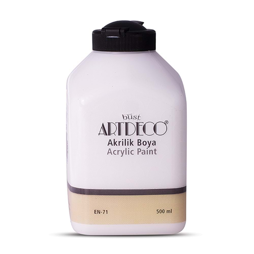 ARTDECO AKRİLİK BOYA BEYAZ 500 ML-70L-3619