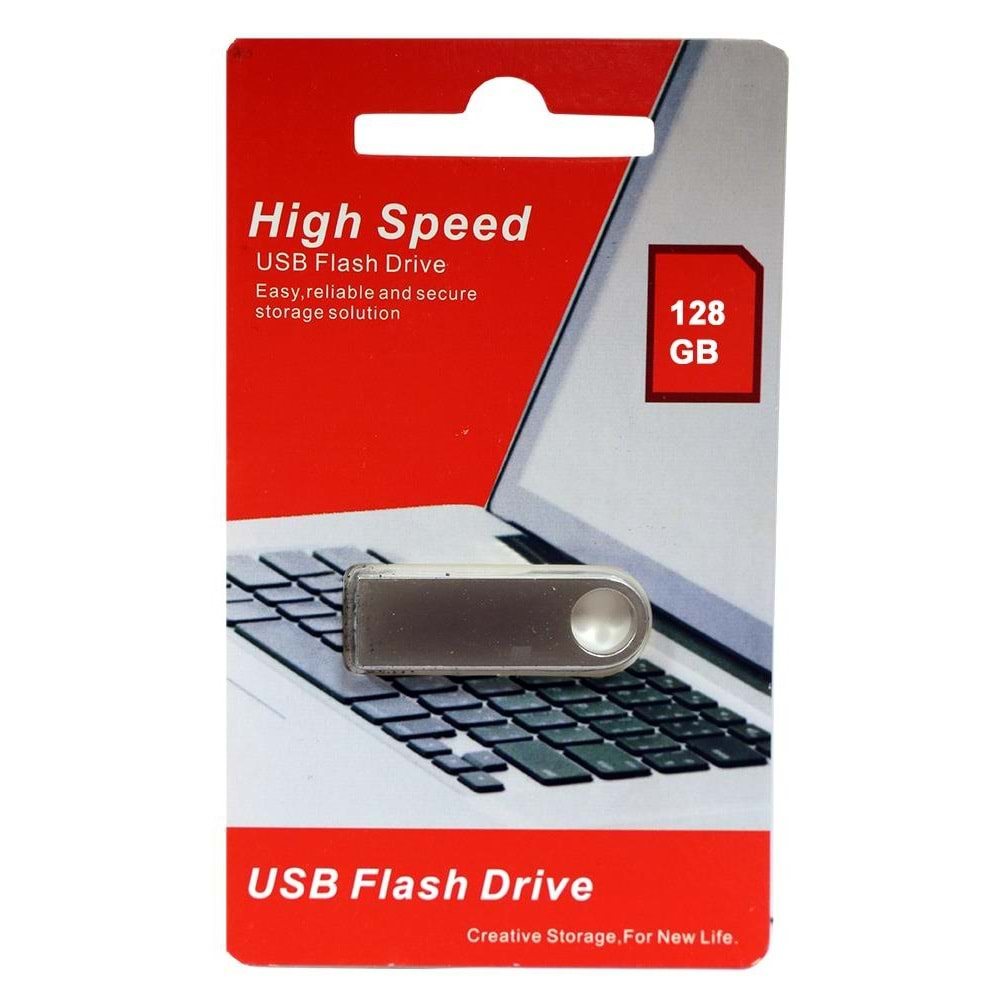 ELBA 128GB METAL 2.0 USB FLASH BELLEK