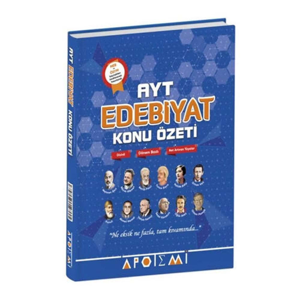 APOTEMİ AYT EDEBİYAT KONU ÖZETİ-2025