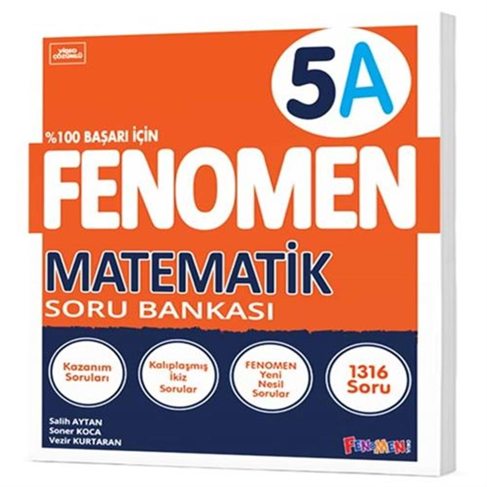 GAMA FENOMEN 5.SINIF MATEMATİK A SORU BANKASI