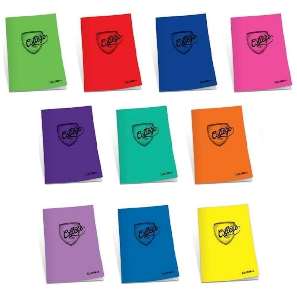 ÇINAR COLLEGE DİKİŞLİ PLASTİK KAPAK A5 40 YAPRAK ÇİZGİLİ 40/1 DEFTER-75004