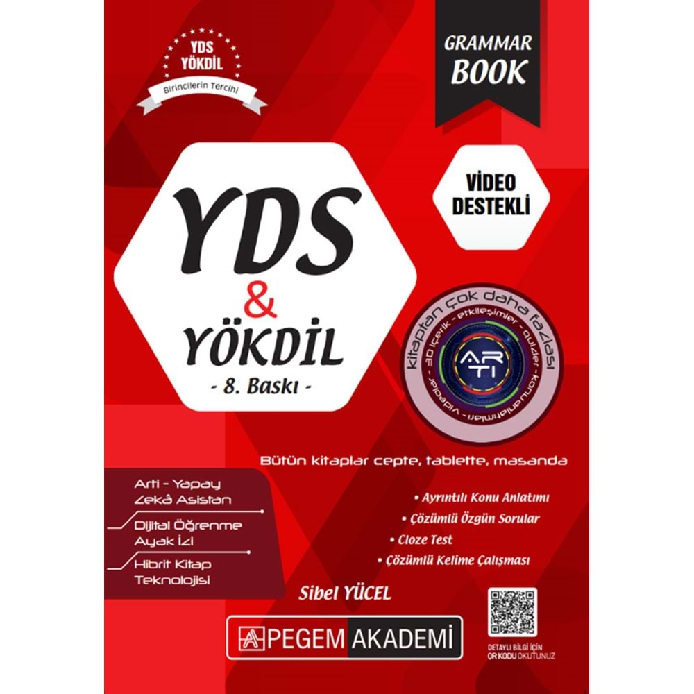 PEGEM YDS & YÖKDİL GRAMMAR BOOK