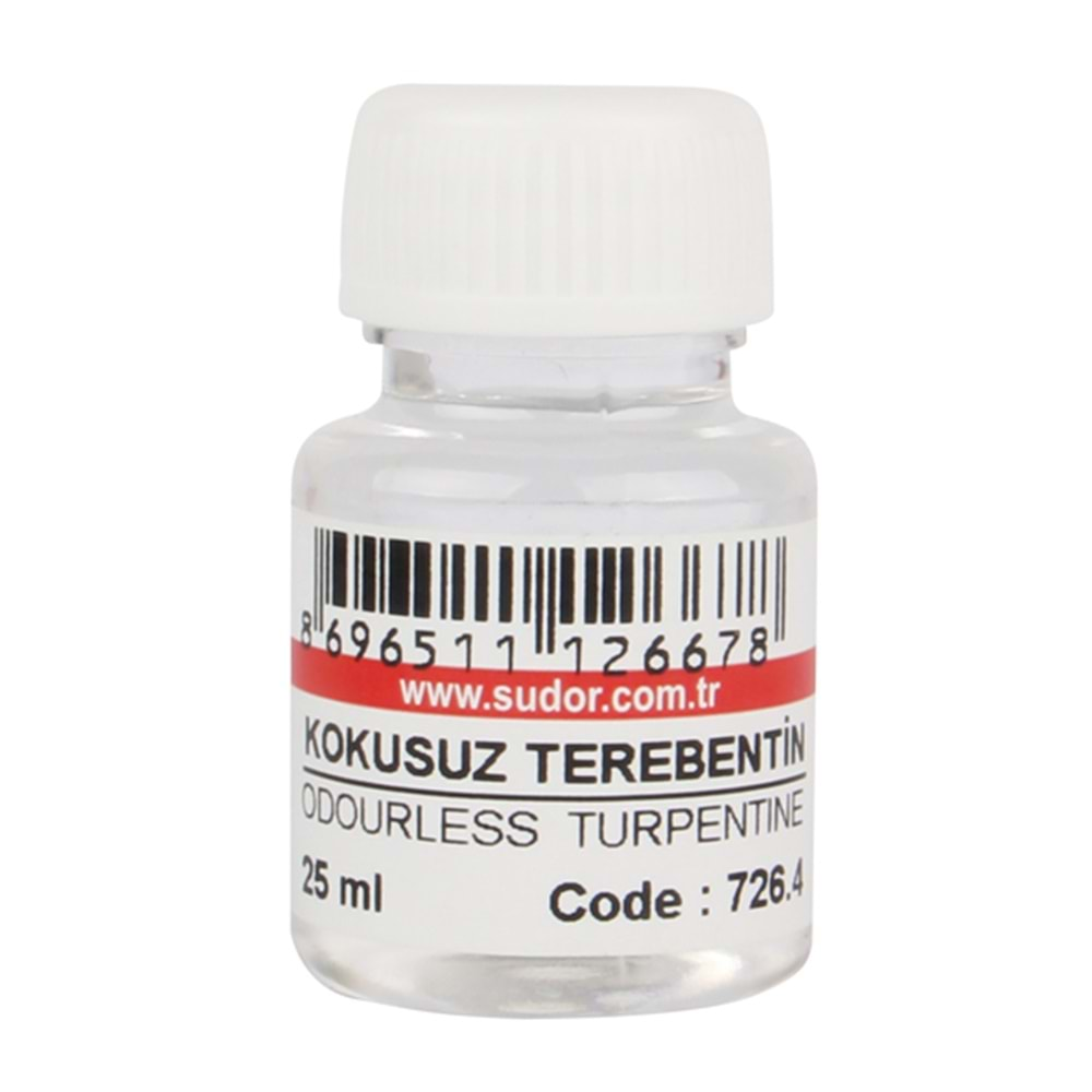 SÜDOR MONALİSA KOKUSUZ TEREBENTİN ŞİŞE 25ML