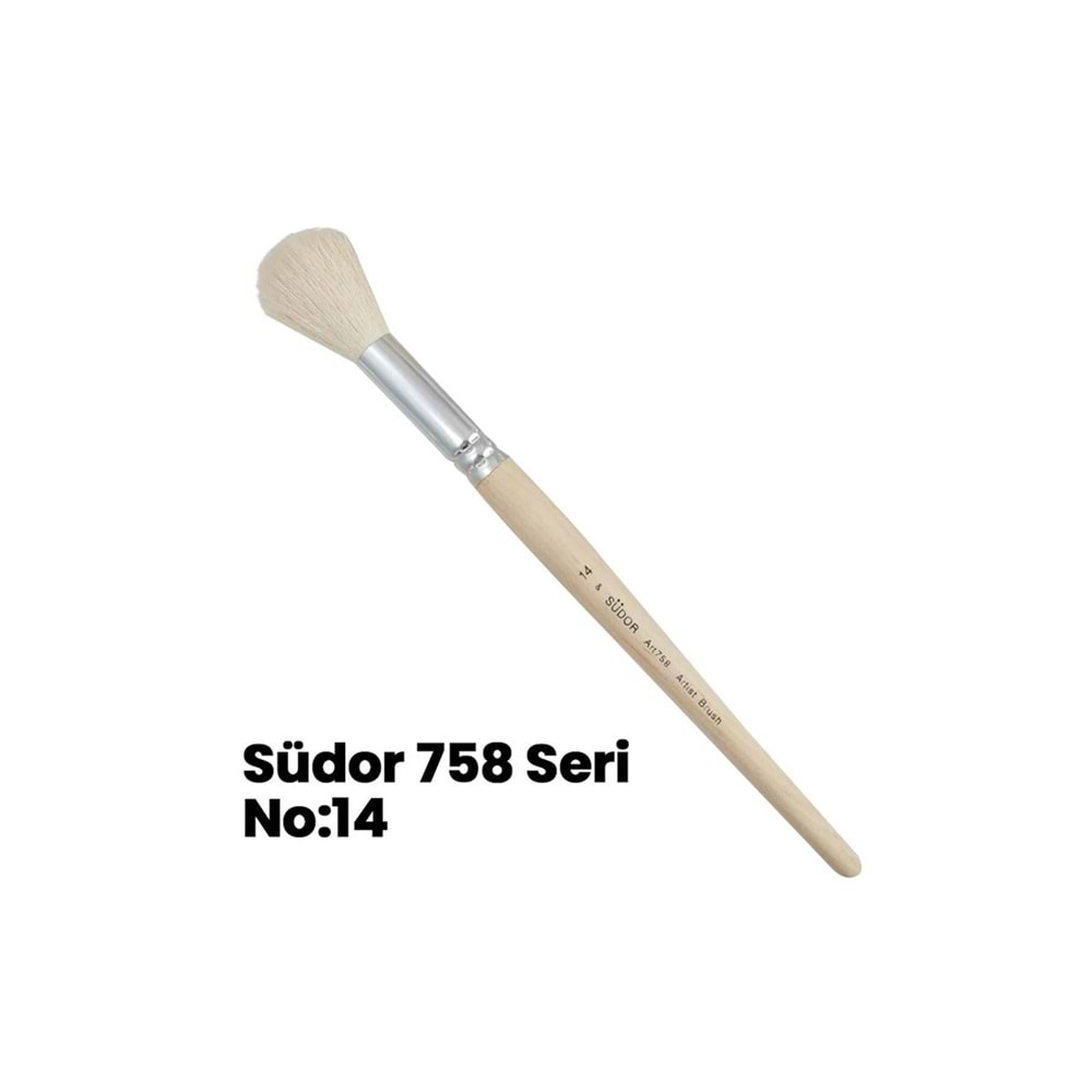 SÜDOR ART758 PONPON FIRÇA NO:14