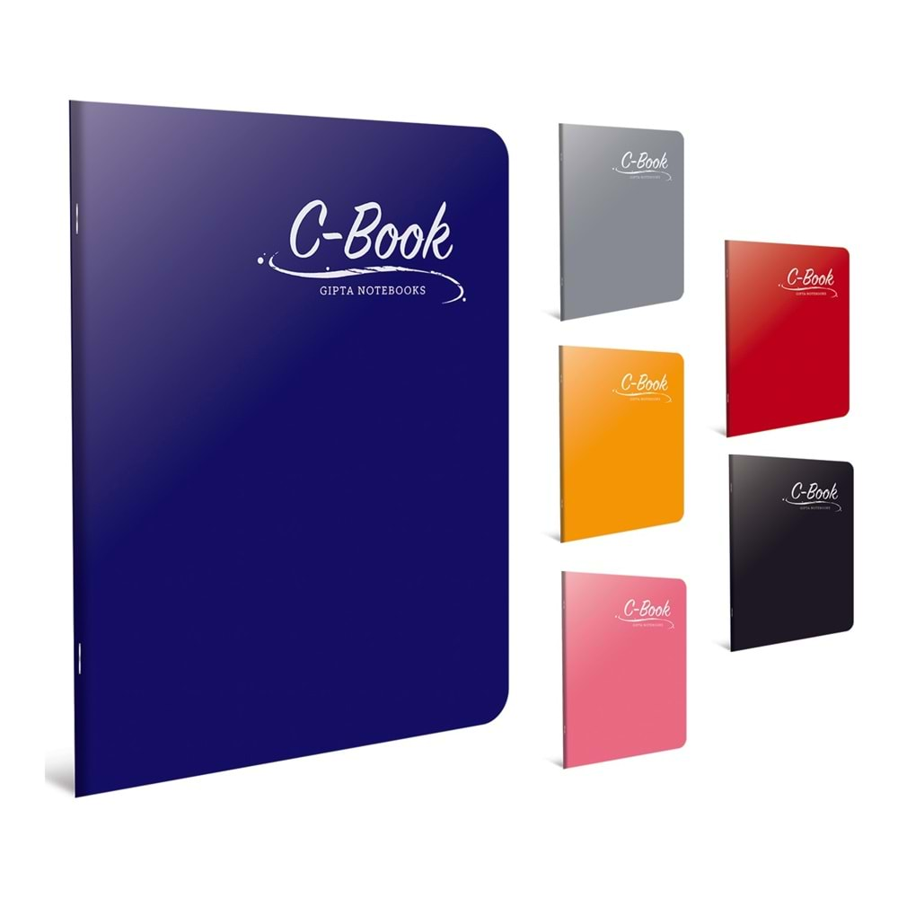 GIPTA CBOOK A5 PP KAPAK 60 YAPRAK ÇİZGİLİ DEFTER 6911