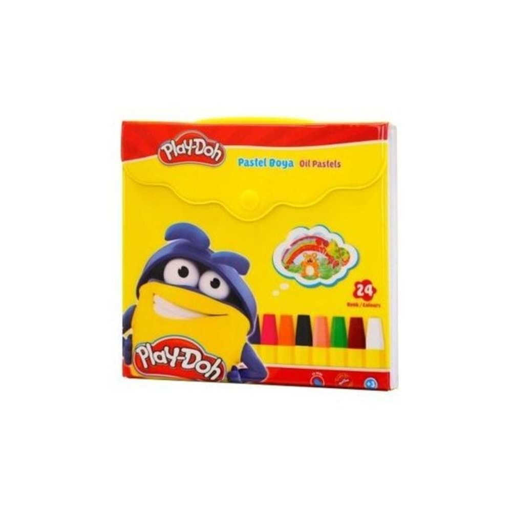 PLAY-DOH PASTEL BOYA 24 RENK ÇANTALI-PLAY-PA007