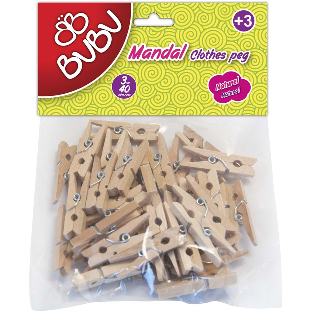 BUBU MANDAL NATUREL RENK 40LI HS0004