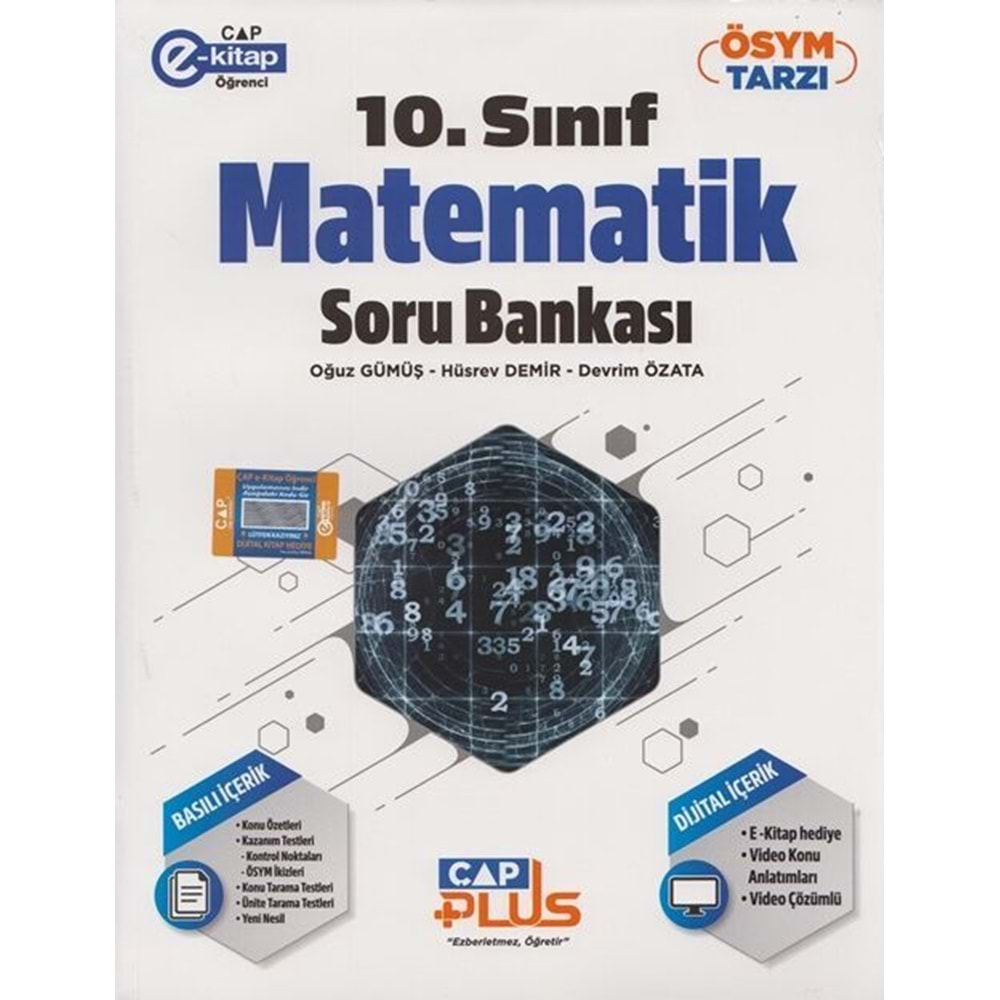 ÇAP 10.SINIF MATEMATİK PLUS SORU BANKASI- 2025