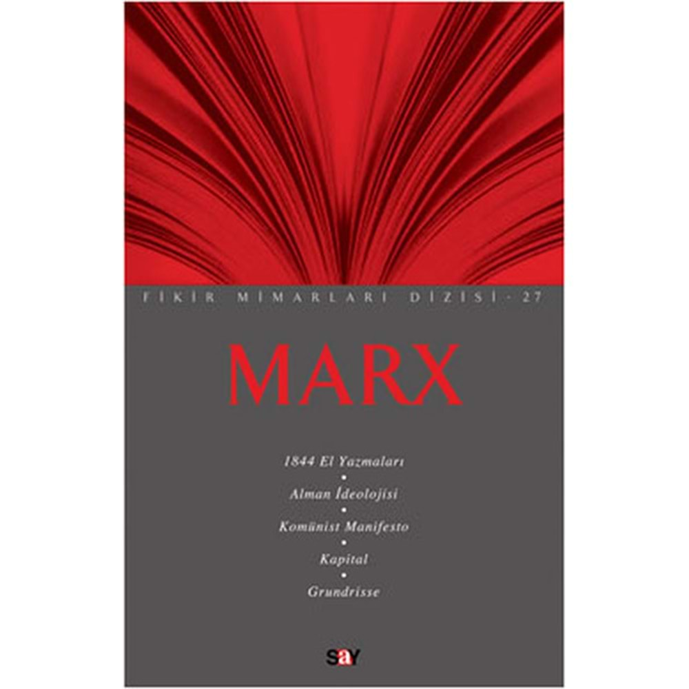 FİKİR MİMARLARI DİZİSİ-27 MARX-SAY